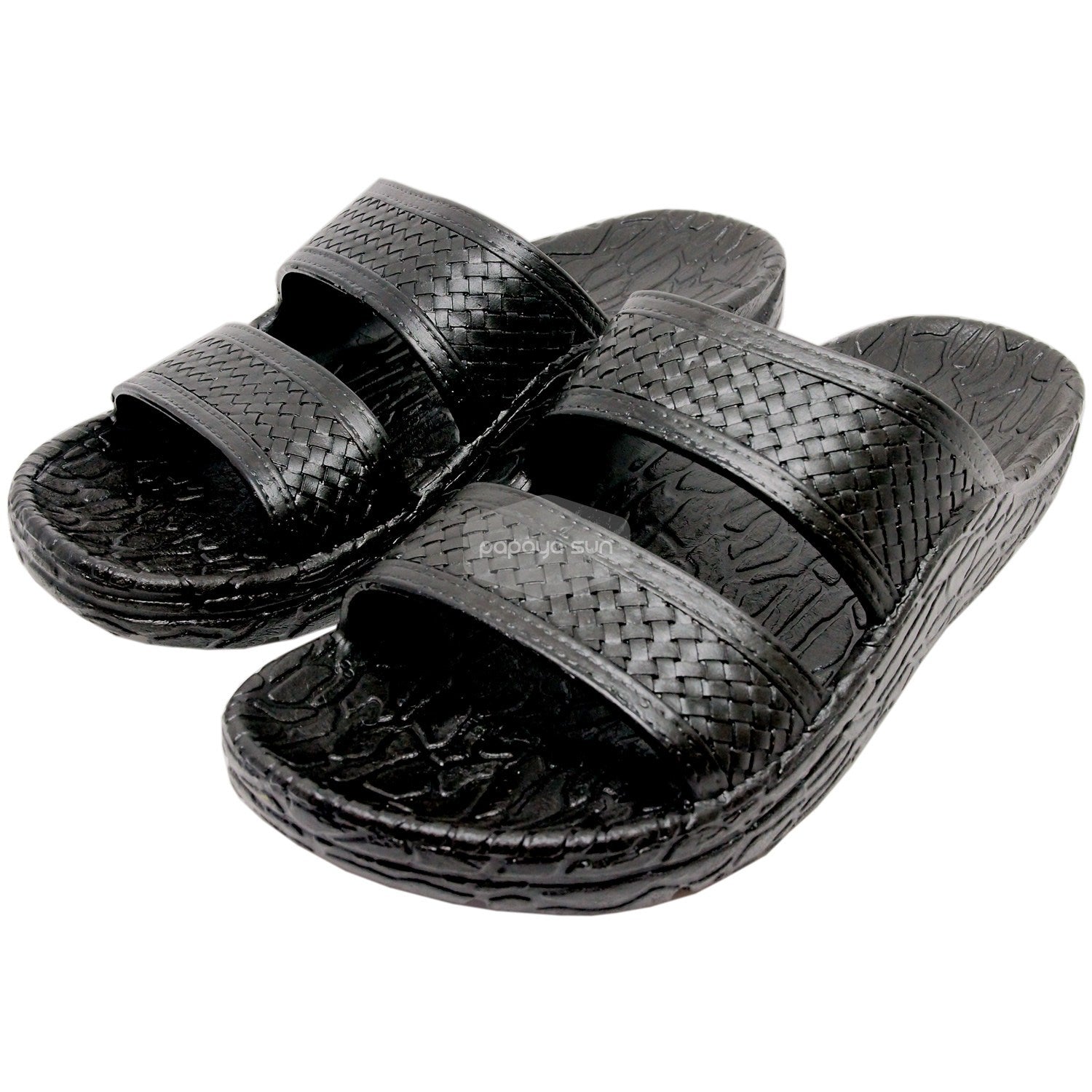 Pali Hawaii Black Cruise Jandals Sandal "NEW JESUS SANDAL" - PapayaSun