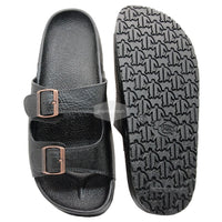 Pali Hawaii Jandals with Buckle Black Jesus Hawaiian Sandal - PapayaSun