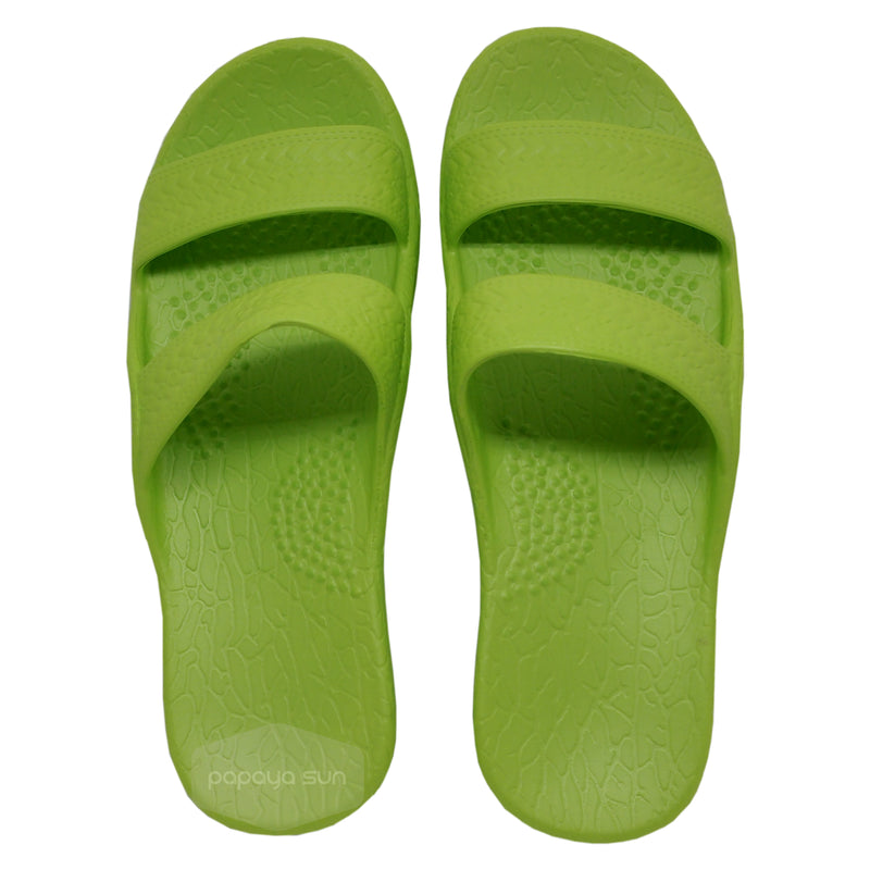 Zero G Jandals - Lime - PapayaSun