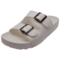 Pali Hawaii Jandals with Buckle White Jesus Hawaiian Sandal - PapayaSun