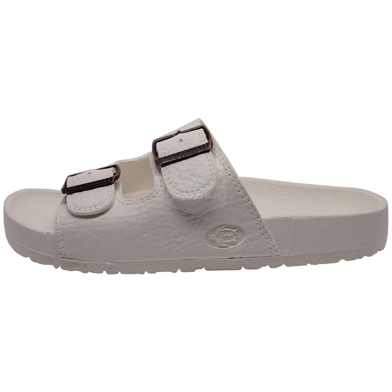 Pali Hawaii Jandals with Buckle White Jesus Hawaiian Sandal - PapayaSun