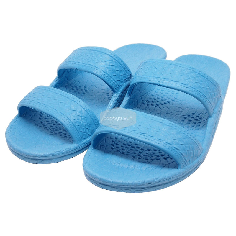 Classic Sky Blue “Hawaiian Jandals” Pali Hawaii Jesus Sandals - PapayaSun