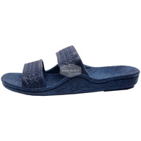 Classic Navy “Hawaiian Jandals” Pali Hawaii Jesus Sandals - PapayaSun