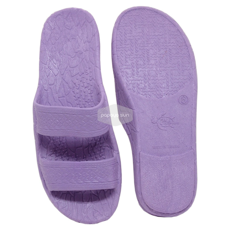 Classic Purple “Hawaiian Jandals” Pali Hawaii Jesus Sandals - PapayaSun